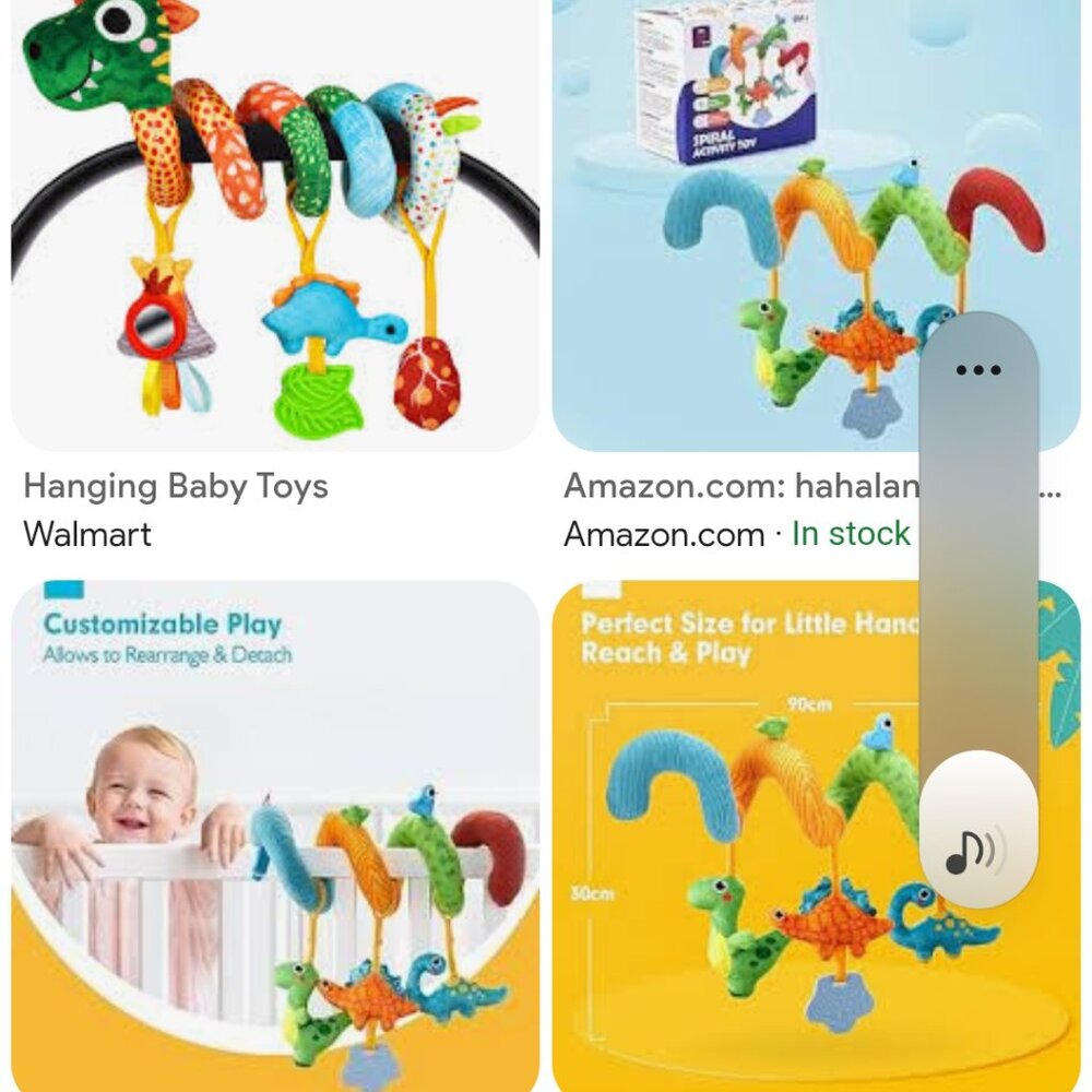 Spiral babies active toy